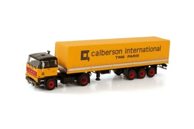 WSI MODELS DAF 2800 4X2 + CLASSIC CURTAINSIDE TRAILER 3 AXLE CALBERSON 01-3682 - Image 1 of 2