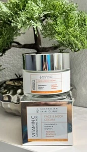 Australian Skin Clinic Vitamin C + Hyaluronic Acid Face & Neck Cream 3.38Oz - Picture 1 of 3