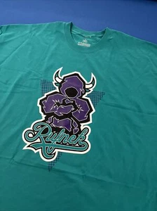 Original Rufneck Men’s 5XL RUFNECK Purple Logo Graphic Streetwear T-Shirt - New - Picture 1 of 8