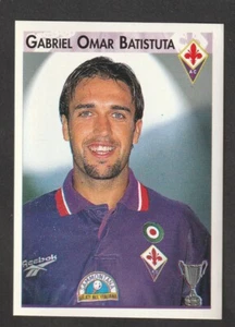 TOP PLAYER FIGURINA CALCIATORI PANINI CALCIO COPPE 1996-97 FIORENTINA BATISTUTA - Picture 1 of 2