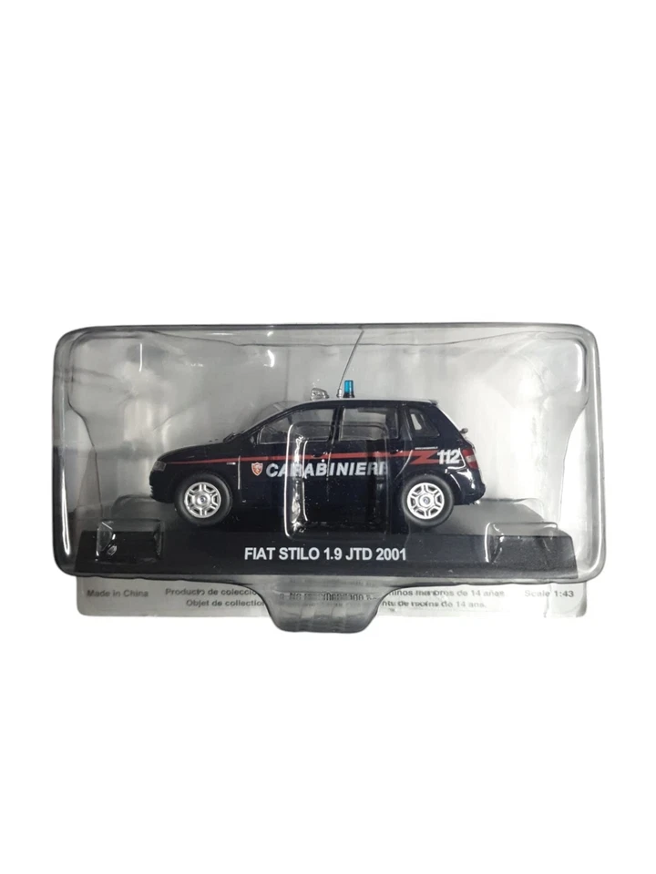 Carabinieri Fiat Stilo 1.9 JTD - 2001 – Modellino Die Cast Scala 1:43 Edicola - Immagine 1 di 1
