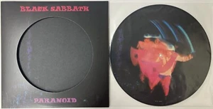 BLACK SABBATH - Paranoid LP (RARE Picture Disc, Second Album w/Ozzy Osbourne) - Picture 1 of 2