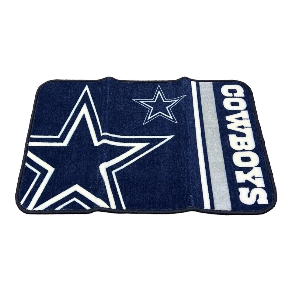 Dallas Cowboys 20 x 30 Inch Bath Rug with Non-Skid Backing - Image 1 of 1