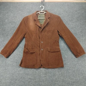 Parts by Machine Clothing Company Brown Corduroy Jacket Men's Size Medium - Picture 1 of 20