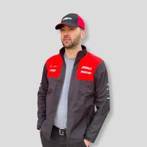 Official PBM BeerMonster Ducati SoftShell Jacket - - Picture 1 of 3