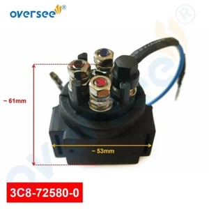 Conjunto de relé de ajuste e inclinación de solenoide de barco 3C8-72580 para Tohatsu Nissan 2/4T - Imagen 1 de 6