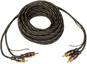 5 m coppia intrecciata cavo phono RCA - Foto 1 di 2