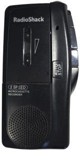 Radio Shack Microcassette Voice Recorder Dual Speed 14-1148 w/ Box, Manual - Picture 1 of 6