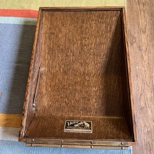 Victor VV-50 Phonograph Cabinet wood case - Picture 1 of 9