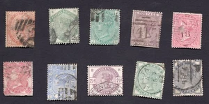 STAMP LOT OF GREAT BRITAIN HIGH CATALOG FAULTY ITEMS, SOME WITH MINOR FAULTS - Foto 1 di 2