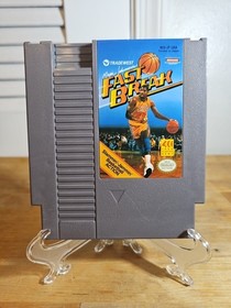 Magic Johnson's Fast Break - Authentic Nintendo NES Game - Tested & Works