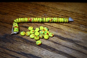 Krobo beads, African recycled glass beads, Ghana - Picture 1 of 7