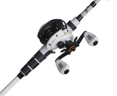 7’ Max Pro Fishing Rod and Reel Baitcast Combo, 7+1 Ball Bearings with Lightw... - Image 1 of 3