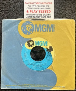 The Osmonds Crazy Horses 7'' Vinyl US IMPORT 1972 CLEANED/TESTED VG+ VIDEO CLIP - Picture 1 of 7