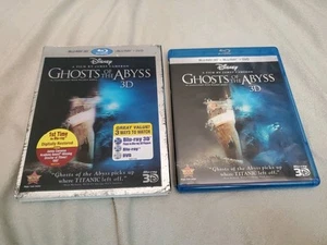 Ghosts of the Abyss - Blu-ray 3D / Blu Ray / DVD -Titanic + Lenticular Slipcover - Picture 1 of 4
