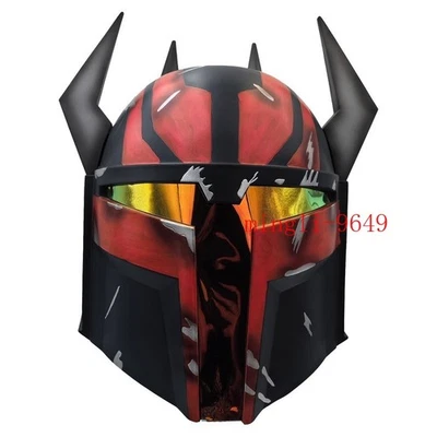 Star Wars Movie Gar Saxon Helmet Adult Headgear Cosplay Props  Resin Halloween - Image 1 of 4