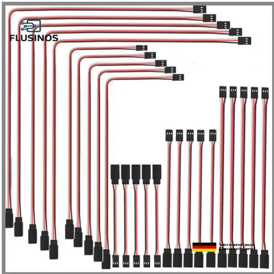 Servoverlängerungskabel | 5 Längen | JR Stecker Verlängerung - Bild 1 von 4