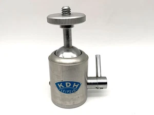Kdh Leipzig Tripod Head Silver Mini Trailer Ball - Picture 1 of 2
