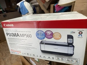 Imprimante à jet d'encre tout-en-un Canon PIXMA MP560 testée peut nécessiter une encre neuve - Photo 1/16