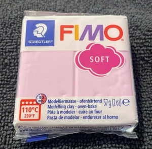 FIMO MODELLING CLAY SOFT - OVEN BAKE 57G - LIGHT PINK - Picture 1 of 2