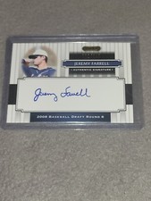 2008 Razor Signature Series Jeremy Farrell #170 Auto SN 061/699