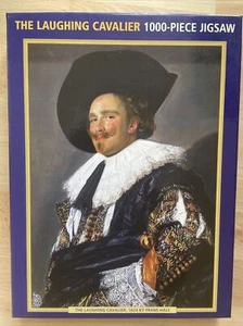 The Laughing Cavalier 1000 Piece Jigsaw Puzzle - Painting by Frans Hal .VGC - Picture 1 of 4