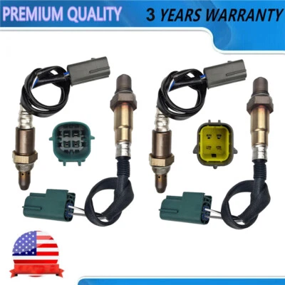 Sensor de oxígeno arriba+abajo 4 piezas para Nissan Armada Titan Pathfinder 2008-2012 5,6 L V8 Foto 1 de 4