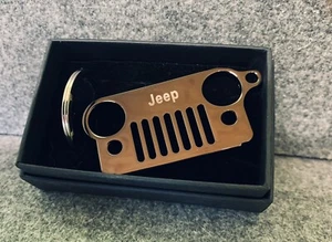 JEEP Schlüsselanhänger EdelStahl In 4 mm Stärke Aus 🇩🇪 - Bild 1 von 7