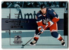 1999-00 Upper Deck Wayne Gretzky Changing The Game Theoren Fleury #CG7