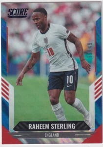 Panini FIFA Score 2021-22 Soccer No. 78 Raheem Sterling Blue Lava 39/49 - Picture 1 of 2