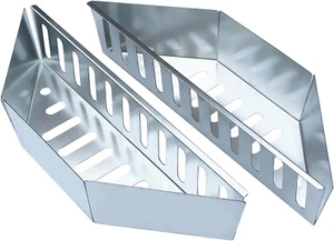 Stainless Steel Charcoal Baskets for Weber Char-Basket Holders (2-Pack) - Picture 1 of 12