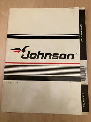 1988 40-50Hp Johnson Maintenance Manual Spanish French English Portuguese 398287 - Image 1 of 4
