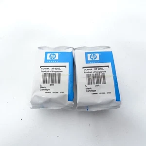 Genuine Factory Sealed HP 901XL CC654A Black Ink Cartridge - No Box - Picture 1 of 3