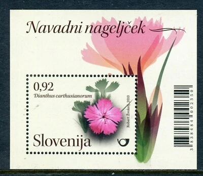 845 - SLOVENIA 2010 - Flora - Flowers - MNH Souvenir Sheet - Image 1 of 2