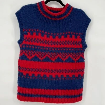 Chaleco tejido a mano edición limitada mezcla de lana Foto 1 de 3