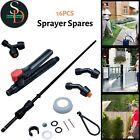16pcs Sprayer Parts Heavy Duty High Pressure Spray Nozzles Lance Replacement Uk