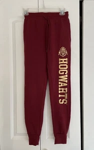 Harry Potter Hogwarts Kids Jogger Pants Size XS/XP Age 12-14 Years - Picture 1 of 7