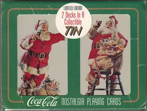 COCA-COLA NOSTALGIA NAIPES EN LATA COLECCIONABLE "SELLADO" 1994 - Imagen 1 de 2