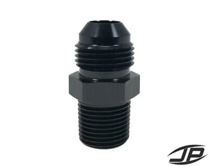 3 AN Male to 1/8 NPT Straight Adapter Fitting - Picture 1 of 2