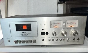 Vintage Akai CS-707D Stereo Cassette Tape Deck Powers On Untested Made in Japan - Picture 1 of 7