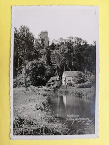 cpsm SUISSE Jura BONCOURT GROTTES Cavités TOUR de MILANDRE ancien Château - Picture 1 of 1