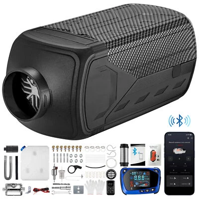 8KW 12V 24V Diesel Calefacción Calefacción auxiliar Calefacción de aire Air Heater Aplicación Bluetooth Nuevo - Imagen 1 de 4