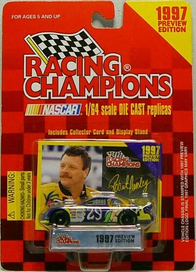 VINTAGE NASCAR MINT 1997 Robert Pressley #29 Scooby Doo 1/64 STAMPED Chassis - Image 1 of 1