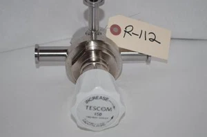 TESCOM PRESSURE REGULATOR  74-3063T973A-078    600PSIG MAX INLET   CODE: R-112 - Picture 1 of 5