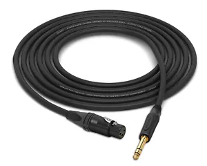 XLR-F to 1/4" TRS Digital AES/EBU | Mogami 3173 Heavy-Duty Cable | 1 Feet - Picture 1 of 1