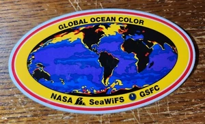 NASA / GODDARD -- SEA-WIFS PROJECT -- GLOBAL OCEAN COLOR -- STICKER - Picture 1 of 2