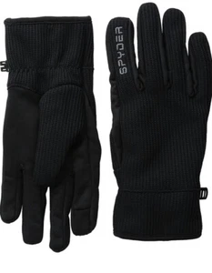Guanti Spyder Nero Pelle Palmo Elasticizzato Touch Screen - Taglia S/M - NUOVO - Foto 1 di 3