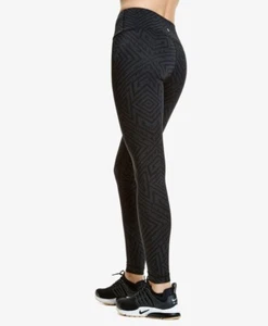 Vimmia Womens Small High Waist Aztec Print Active Legging Solid Black - Picture 1 of 9
