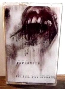 Vintage Audio Music Cassette Foresterr The Town Dies Screaming Metal Rock - Picture 1 of 5