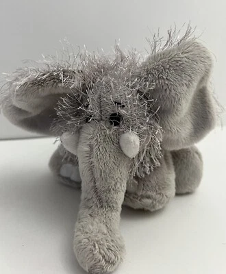 GANZ Webkinz Elephant Plush ZOO Gray 10" Adorable Shaggy Stuffed Animal Toy Gift - Image 1 of 4